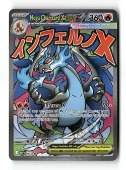 Mega Charizard X ex 023 Holo Promo ME: Mega Evolution Promo Near Mint - Image 1