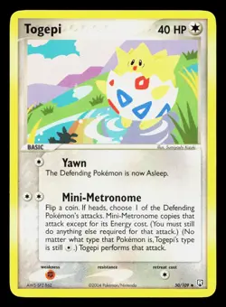 TOGEPI 50/109 UNCOMMON TEAM ROCKET RETURNS POKEMON MP - Image 1