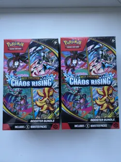 2X Pokemon TCG Chaos Rising Booster Bundle | Brand New & Sealed - Image 1