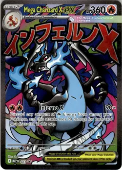Mega Charizard X ex MEP - 023 Pokemon NM EN Holofoil - Image 1