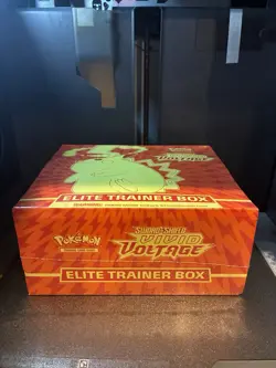 Pokemon Sword & Shield Vivid Voltage Elite Trainer Box Sealed (Slight Tear) - Image 5