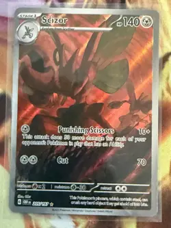 Scizor 205/197 SV03: Obsidian Flames Holo IR English Pokemon TCG - Image 1