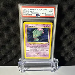 PSA 9 2001 Pokemon Black Star Misdreavus Promo - Image 1