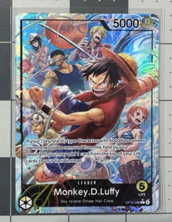 Foil - Monkey.D.Luffy (OP15-098) (Alternate Art) - EB04 / NM / English One Piece - Image 1