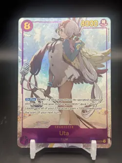 Uta #OP02-120 - Alt Art SEC - OP02 Paramount War One Piece TCG English - NM - Image 1