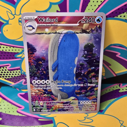 The Pokemon Company Wailord 162/159 Sv09: Journey Together Holo Illus Rare 240HP - Image 1