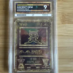 Ancient Mew Pokemon: The Movie 2000 Holo Promo Card Ace 9 Mint - Image 1