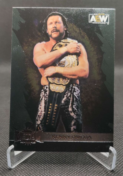 2022 Upper Deck AEW Skybox Metal Universe #16 Kenny Omega wrestling card - Image 1