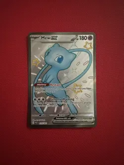 Mew Ex 216/091 - Paldean Fates Holo Shiny Ultra Rare - Pokemon TCG - Image 1