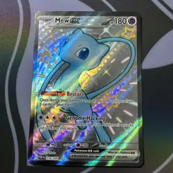 Pokemon TCG Mew EX Paldean Fates 216/091 Shiny Vault Full Art Holo - Image 1