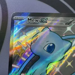 Pokemon TCG Mew EX Paldean Fates 216/091 Shiny Vault Full Art Holo - Image 2