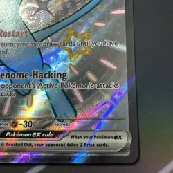 Pokemon TCG Mew EX Paldean Fates 216/091 Shiny Vault Full Art Holo - Image 5