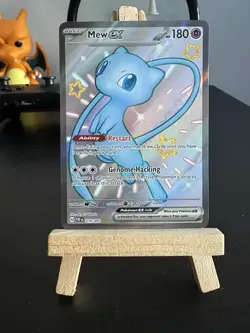 Pokemon TCG Mew EX 216/091 Paldean Fates Holo Full Art - Image 1