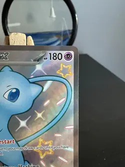 Pokemon TCG Mew EX 216/091 Paldean Fates Holo Full Art - Image 4