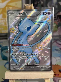 Pokemon TCG Mew ex 216/091 Paldean Fates Shiny Full Art - Image 1