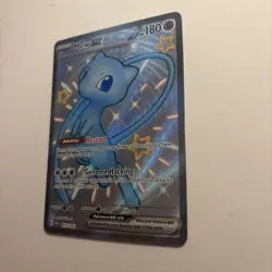 Pokemon TCG Mew Ex 216/091 Holo Shiny Ultra Rare Paldean Fates Mint Mew - Image 2