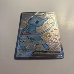 Pokemon TCG Mew Ex 216/091 Holo Shiny Ultra Rare Paldean Fates Mint Mew - Image 4