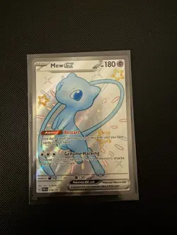 Pokemon TCG Mew EX 216/091 Paldean Fates Shiny Mint/Near Mint - Image 1