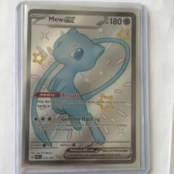 Mew ex 216/091 Shiny Ultra Rare Paldean Fates Pokemon TCG Near Mint - Image 4