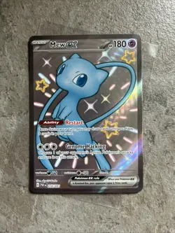 Pokemon TCG Mew EX 216/091 Paldean Fates Full Art - Image 1
