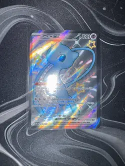 Pokemon TCG Mew ex 216/091 Paldean Fates English Near Mint - Image 1