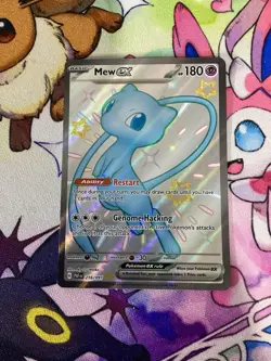 Mew ex 216/091 Paldean Fates Holo Pokemon Tcg - Image 1
