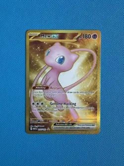 Pokemon TCG - Mew Ex - Scarlet & Violet 151 - 205/165 - Gold Rare - Mint - Image 1