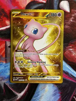 Mew ex 205/165 Scarlet & Violet 151 English Hyper Rare Pokemon TCG - Image 1