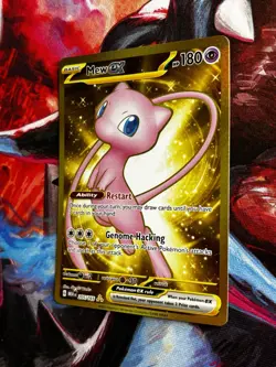 Mew ex 205/165 Scarlet & Violet 151 English Hyper Rare Pokemon TCG - Image 2
