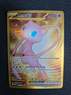 Pokemon TCG - Mew Ex 205/165 - Scarlet & Violet 151 - Gold Hyper Rare - Image 1