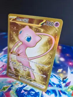 Pokemon TCG - Mew Ex 205/165 - Scarlet & Violet 151 - Gold Hyper Rare - Image 2