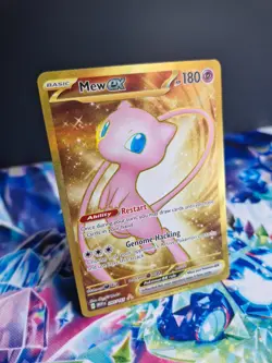 Pokemon TCG - Mew Ex 205/165 - Scarlet & Violet 151 - Gold Hyper Rare - Image 3