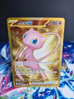 Pokemon TCG - Mew Ex 205/165 - Scarlet & Violet 151 - Gold Hyper Rare - Image 4