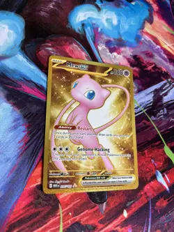 Pokemon TCG Mew Ex 205/165 Full Art Scarlet & Violet 151 - Image 3