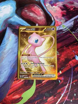 Pokemon TCG Mew Ex 205/165 Full Art Scarlet & Violet 151 - Image 1