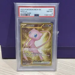 Pokemon TCG Mew EX Scarlet & Violet-151 205/165 Holo Hyper Rare - Image 4