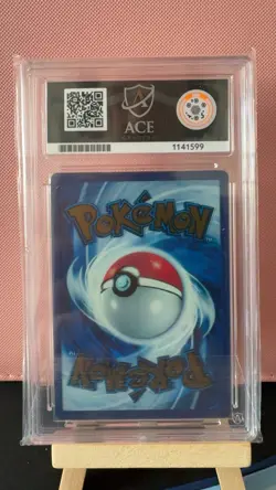 Pokemon Mew EX TCG Scarlet Violet Holo Promo Card 205/165 Metal Ace 9 - Image 2