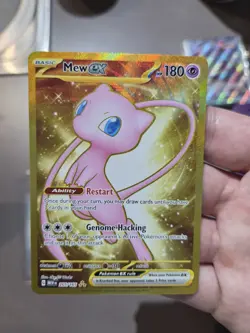 Pokemon TCG Mew EX Scarlet & Violet-151 205/165 Holo Hyper Rare - Image 1