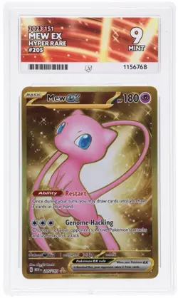 Mew Ex 205/165 Hyper Rare Pokemon TCG Scarlet & Violet-151 Ace 9 - Image 1