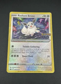 Radiant Eevee SWSH230 SWSH: Sword & Shield Promo Cards Holo - Image 1