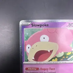 Slowpoke MEP 086 - Pitch Black Checklane Blister Promo Pokemon Card - NM - Image 2
