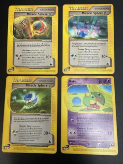 Nintendo Pokemon TCG EX 15 Mixed Card Lot Sandstorm/Skyridge/Ruby & Saphire - Image 3