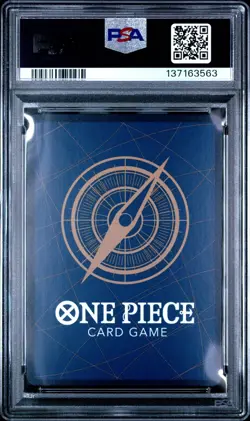 2023 ONE PIECE PREMIUM CARD 25TH ANNIVERSARY #001 MONKEY D LUFFY EN PSA 10 - Image 2