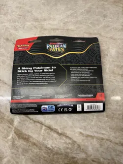 Pokemon Paldean Fates Tech Sticker Collection SET of 3 NEW 1 Of Each Artwork - Image 3
