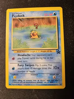 Pokemon TCG Psyduck WOTC Black Star Promo #20/53 Card 2000 - Lightly Played - Image 2