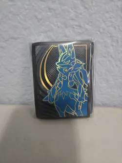 Pokemon Mega Evolution Lucario ETB Individual Card Sleeves 65 Ct - Image 1