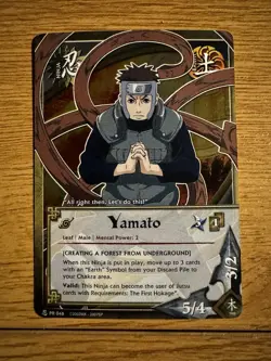 Naruto CCG Yamato 3 Card Lot W/ Holo-Foils - Image 2