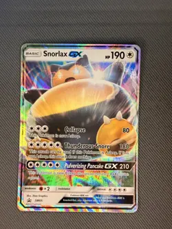 Snorlax GX SM05 Sm Black Star Promo Card (NON JUMBO) - Image 1