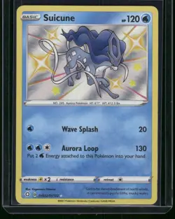 Suicune SV022/SV122 Holo Shining Fates Shiny Vault Pokemon Card 2021 Near Mint - Image 2