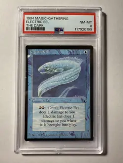 Electric Eel The Dark 1994 MTG PSA 8 NM-MT Near mint to Mint Vintage - Image 2